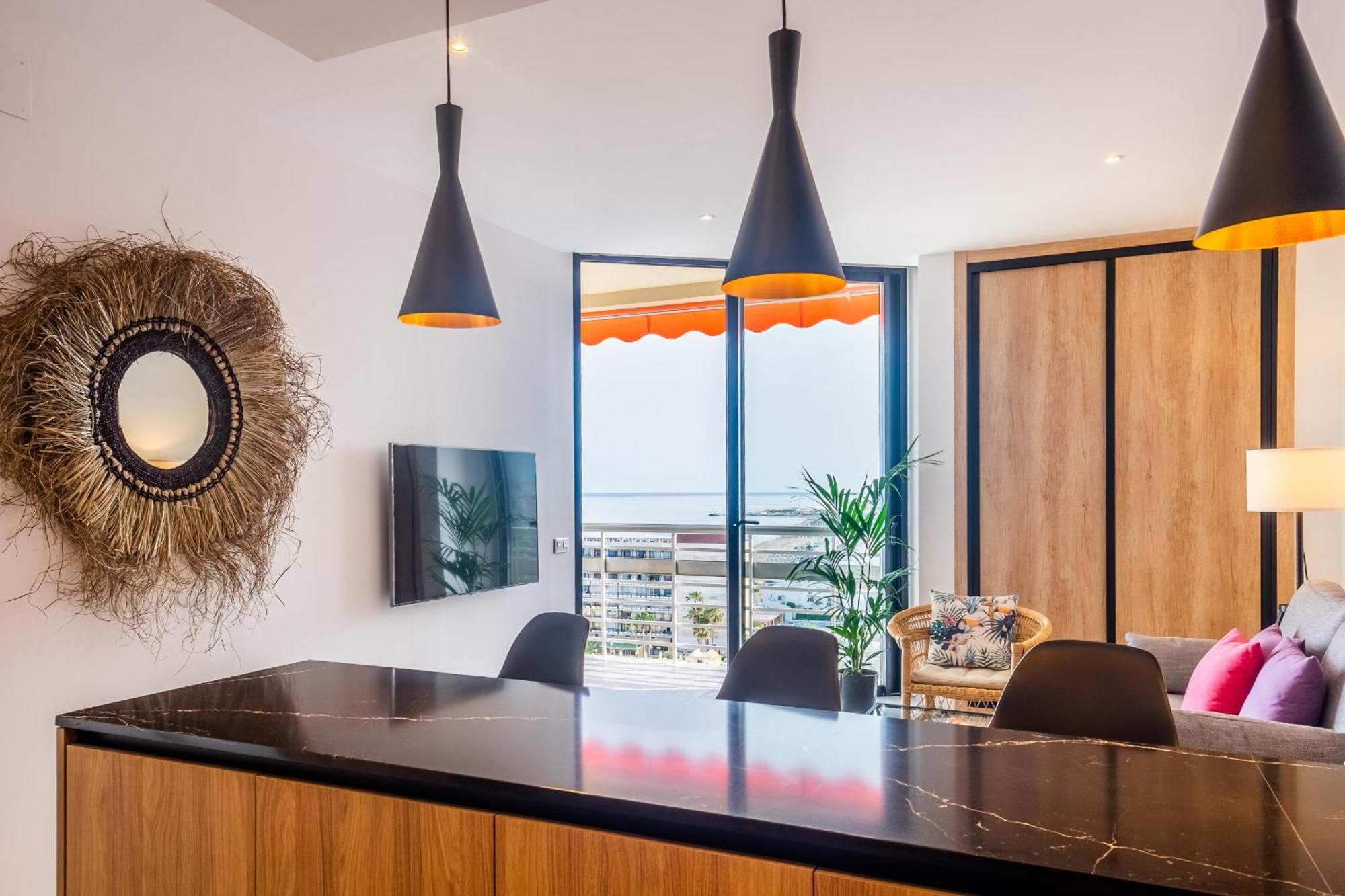 Fabuloso Apartamento Con Increibles Vistas Al Mar 托雷莫利诺斯 外观 照片