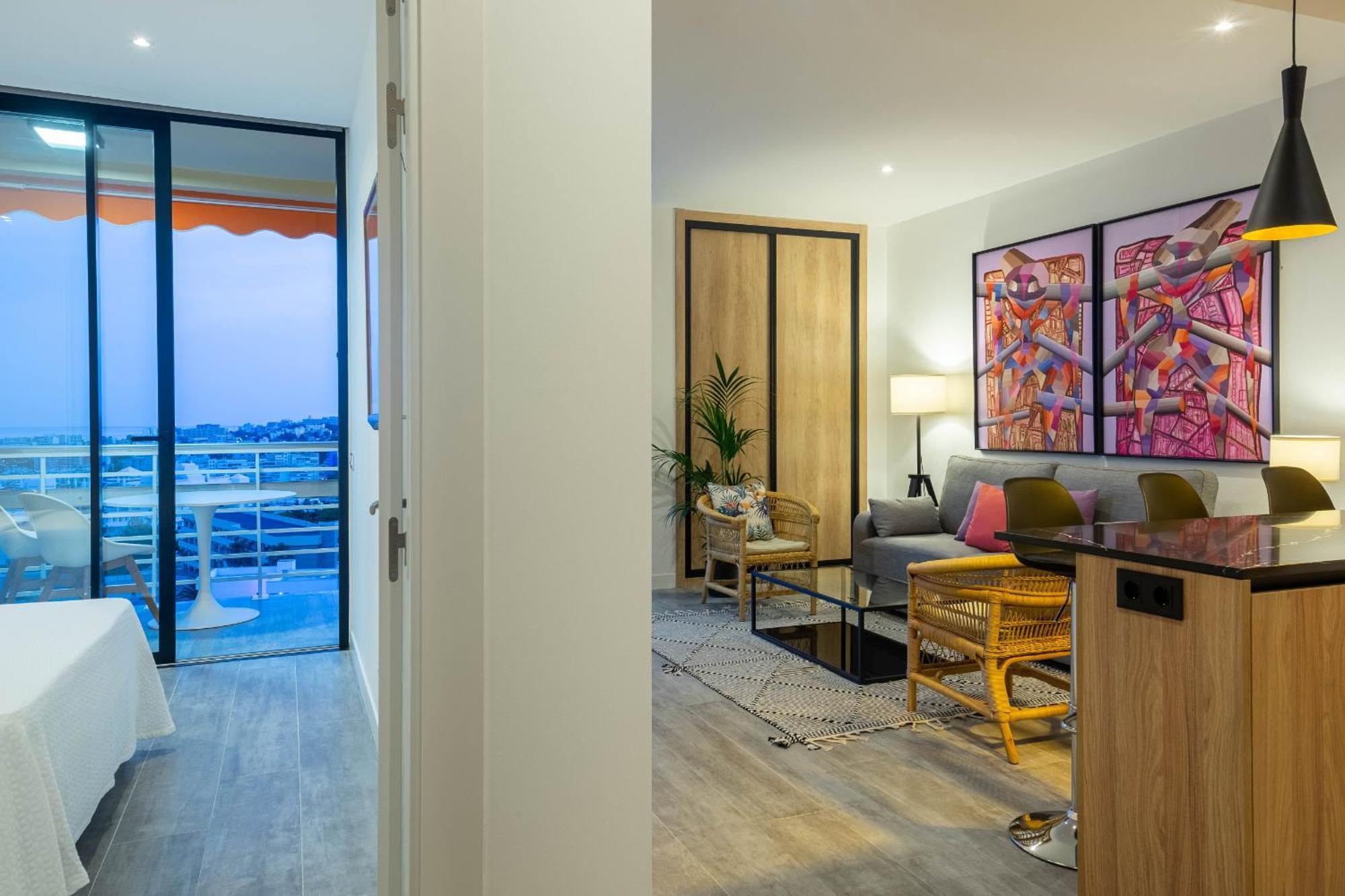 Fabuloso Apartamento Con Increibles Vistas Al Mar 托雷莫利诺斯 外观 照片