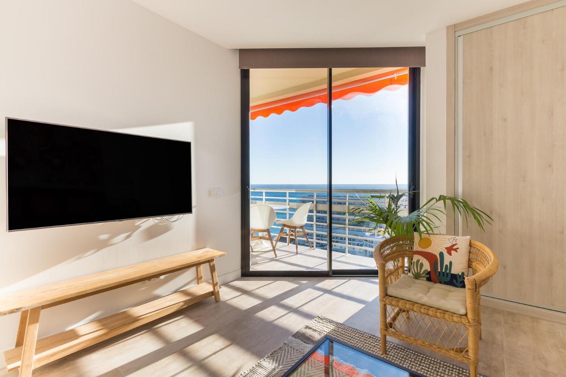Fabuloso Apartamento Con Increibles Vistas Al Mar 托雷莫利诺斯 外观 照片
